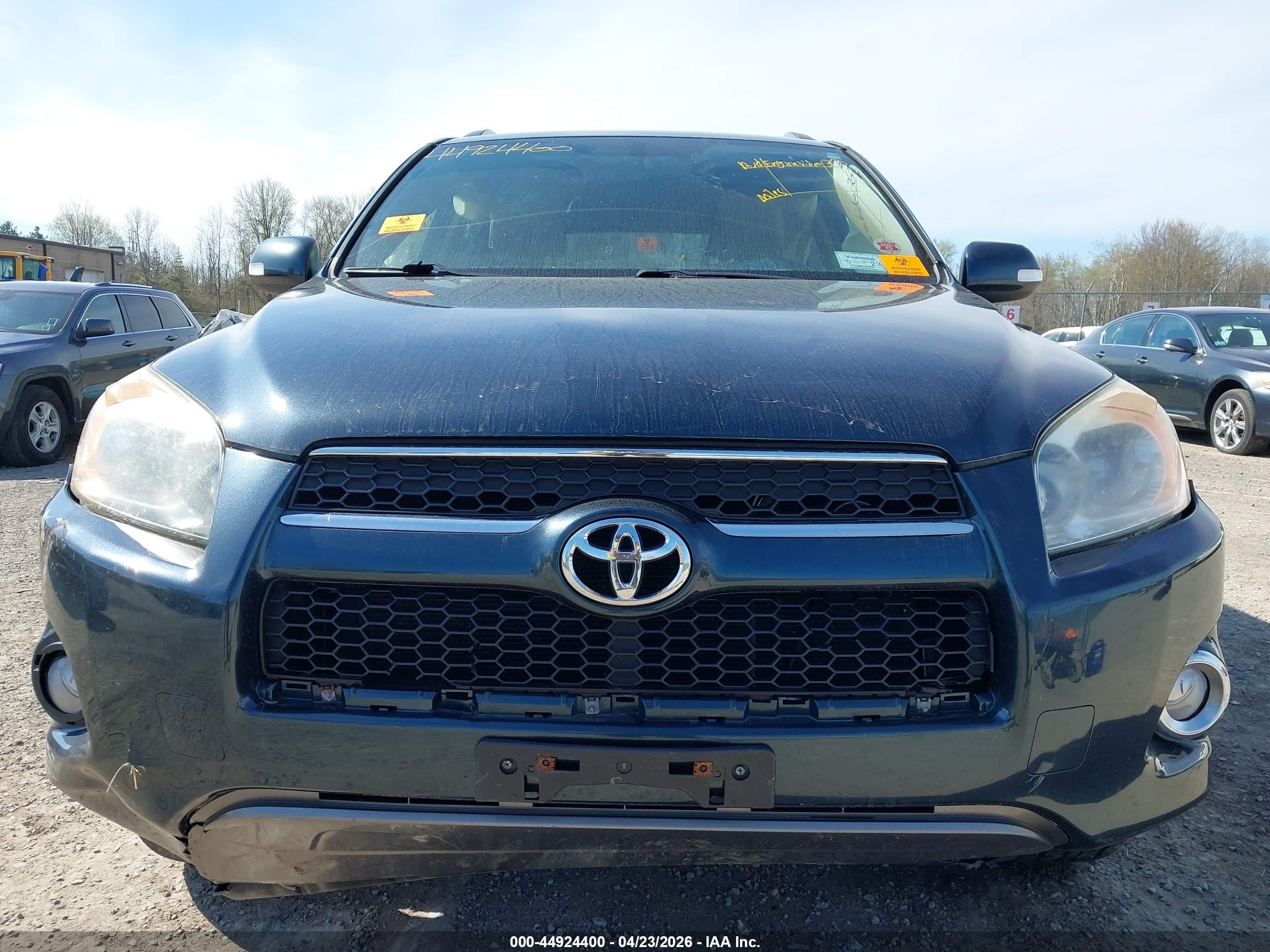 2009 Toyota Rav4 Limited Blue vin: JTMBF31V49D008658