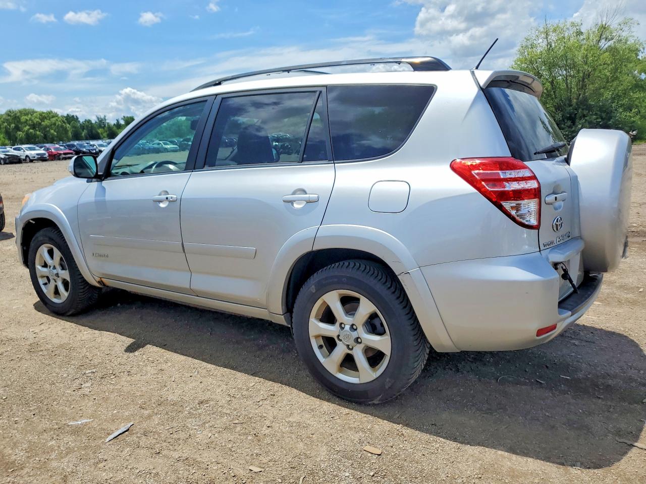 2009 Toyota Rav4 Limited Silver vin: JTMBF31V595010073