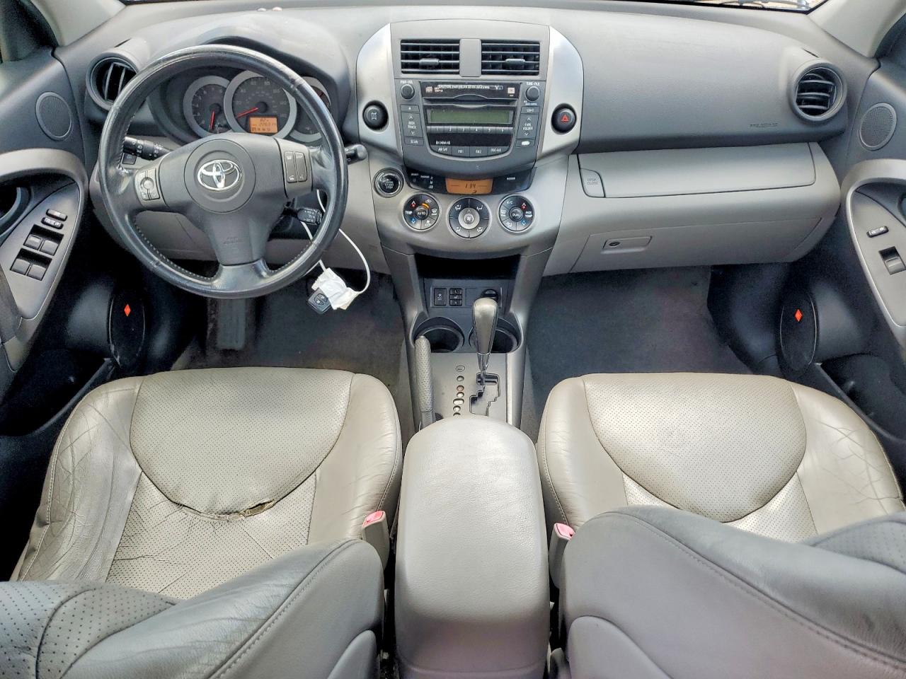 2009 Toyota Rav4 Limited Silver vin: JTMBF31V595010073