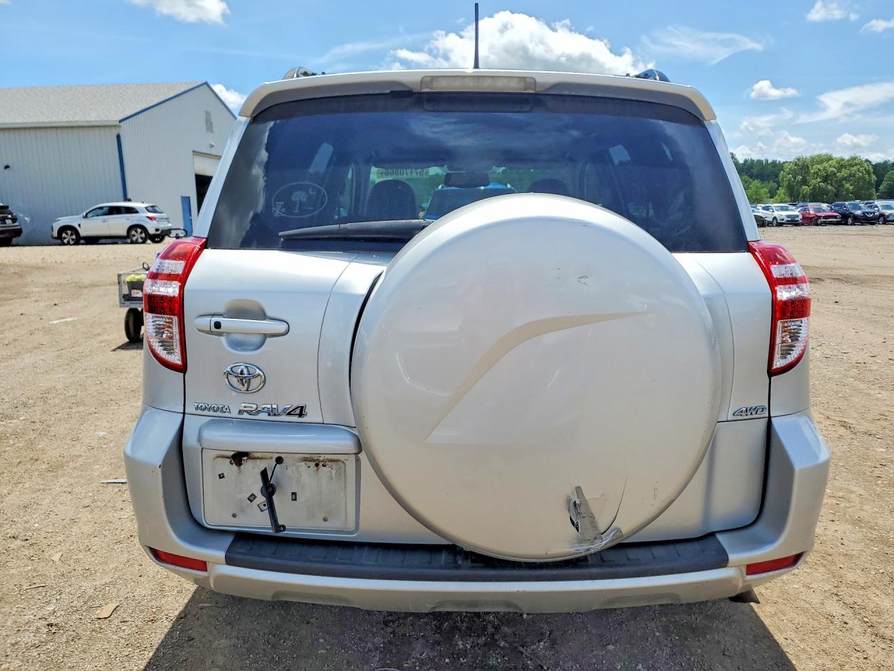 2009 Toyota Rav4 Limited Silver vin: JTMBF31V595010073