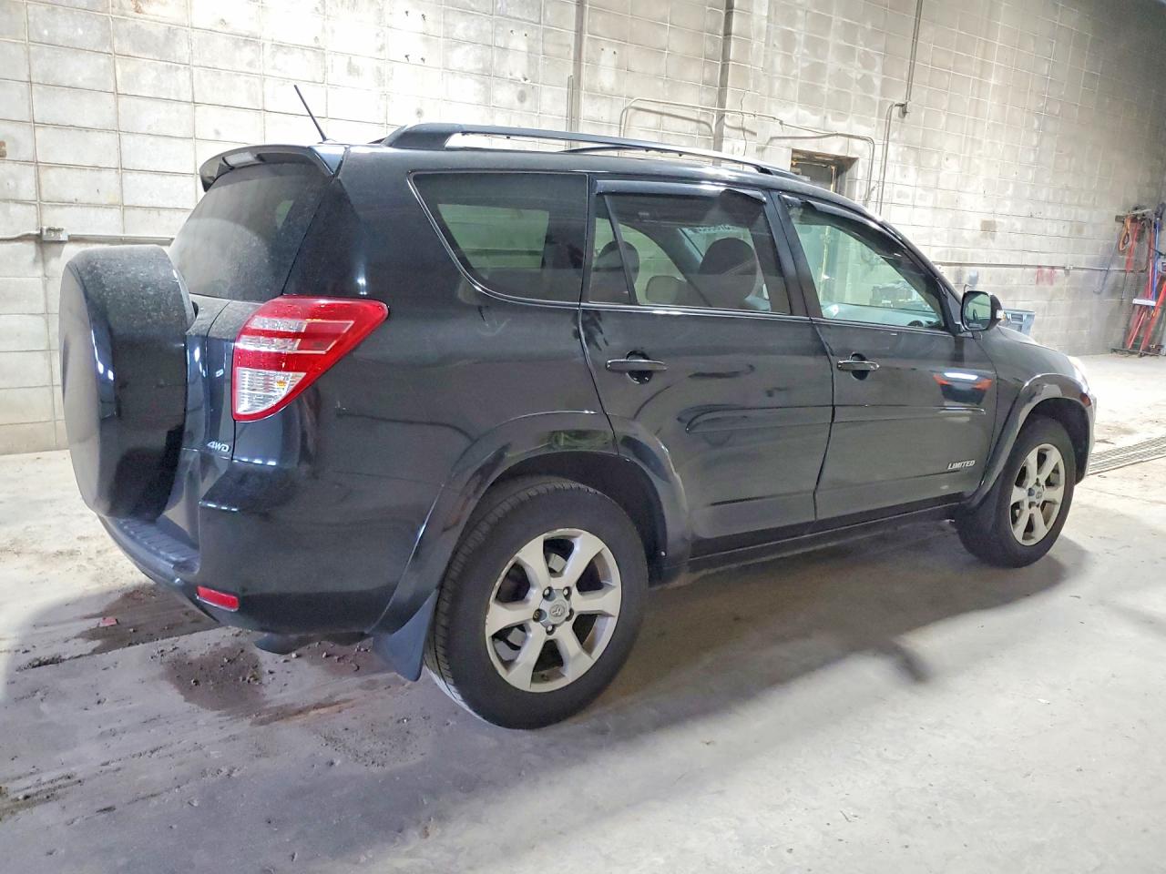 2009 Toyota Rav4 Limited Black vin: JTMBF31V59D007504