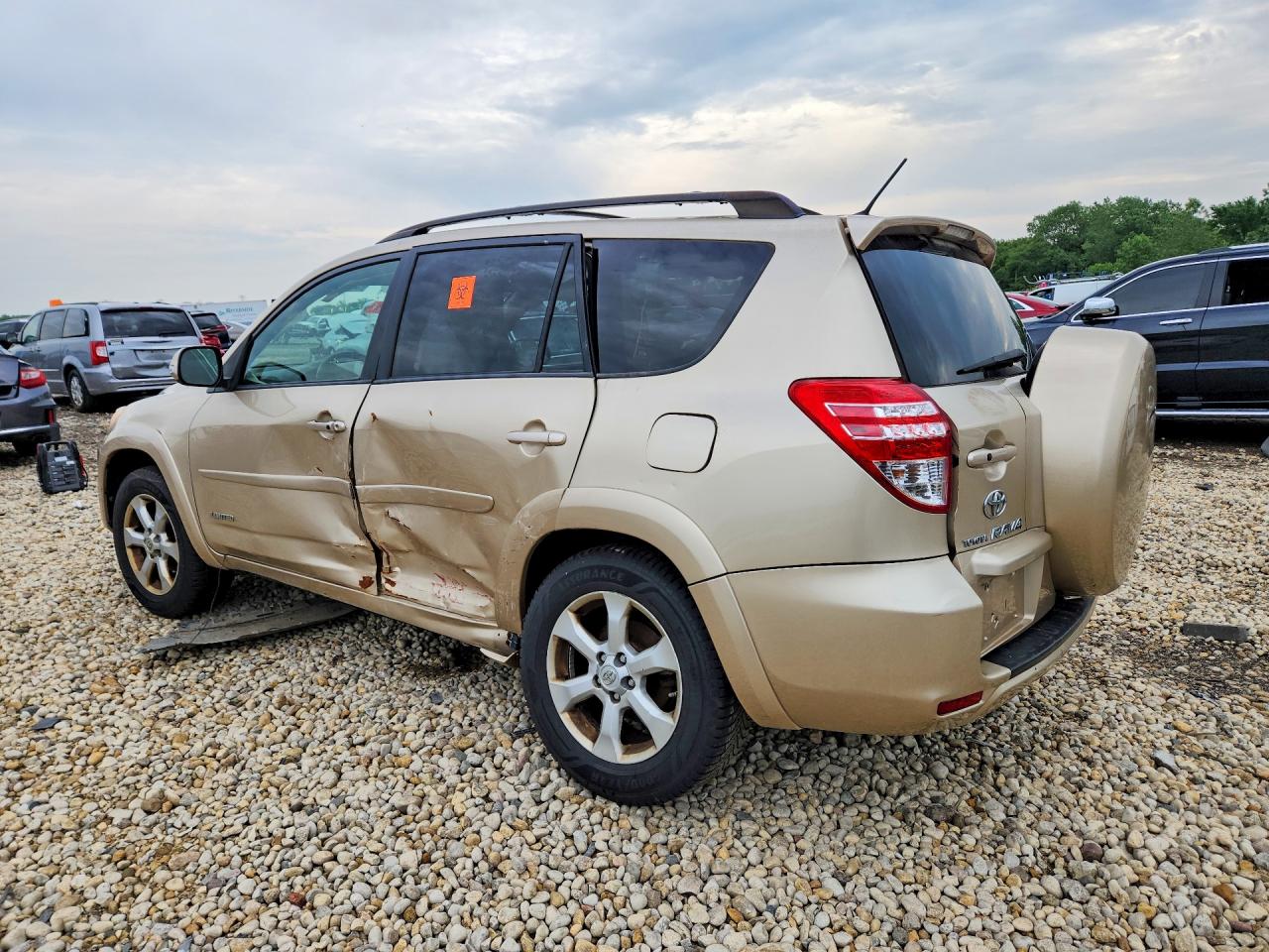 2009 Toyota Rav4 Limited Beige vin: JTMBF31V795011421
