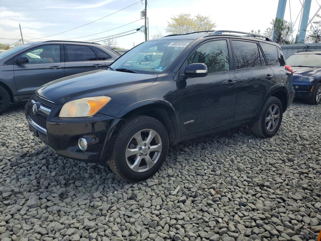 2009 Toyota Rav4 Limited Black vin: JTMBF31V795016621