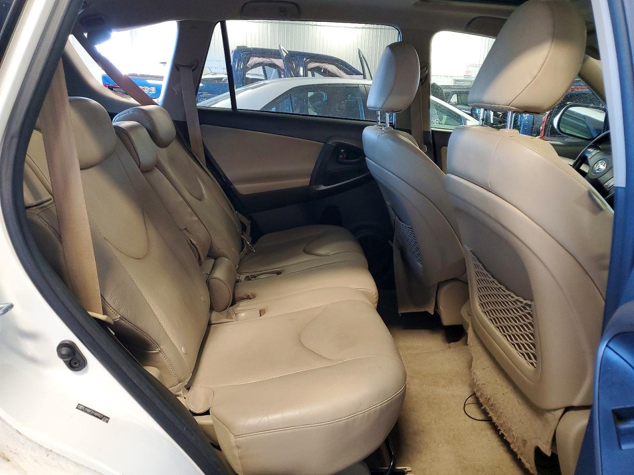2009 Toyota Rav4 Limited Белый vin: JTMBF31V895014585