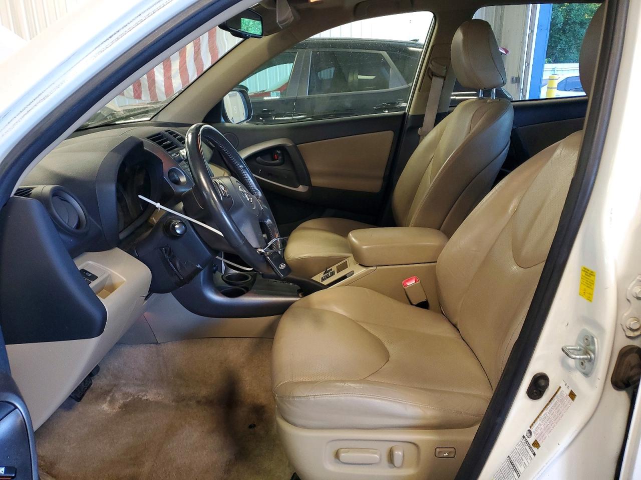 2009 Toyota Rav4 Limited Белый vin: JTMBF31V895014585