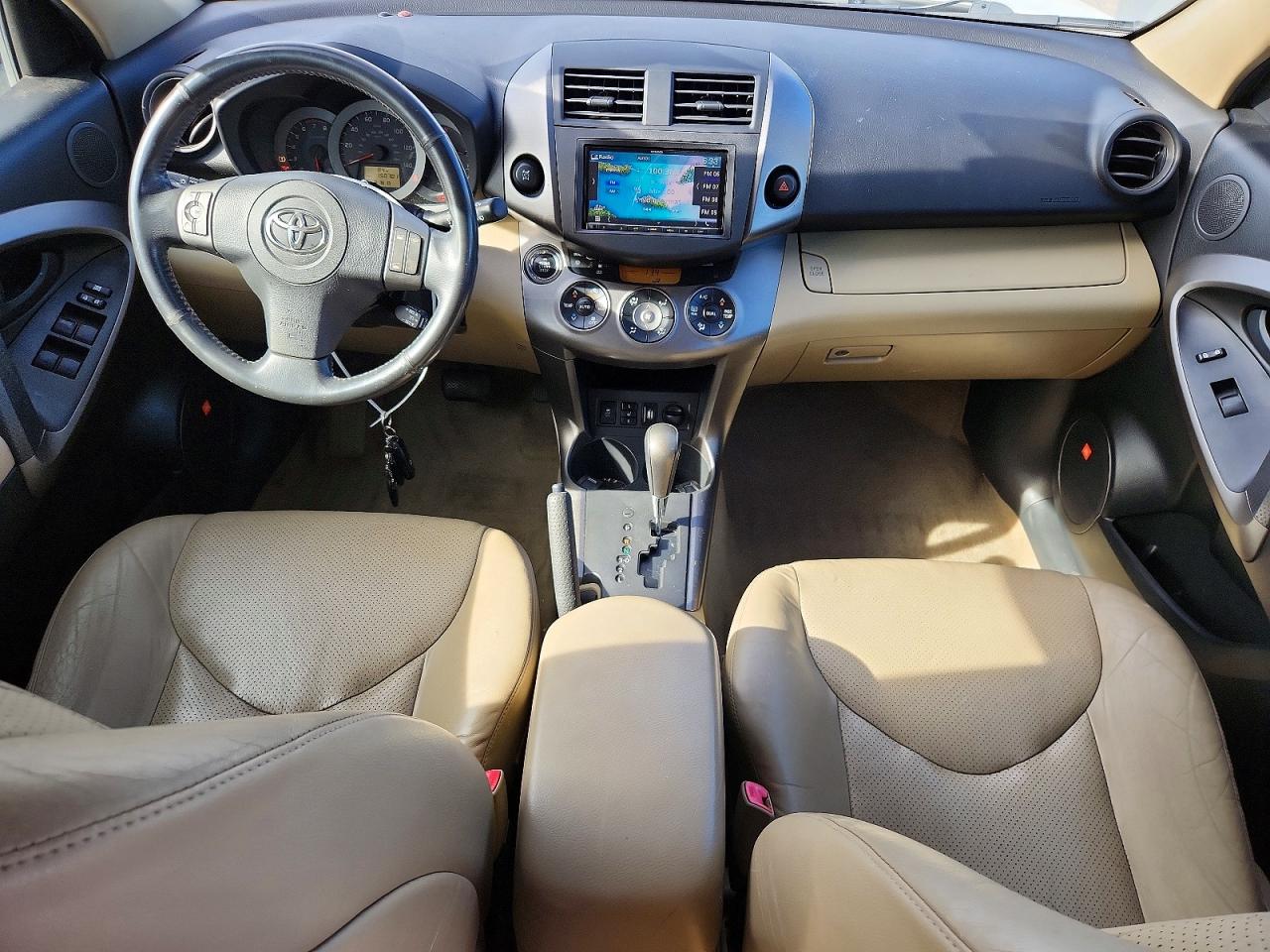 2009 Toyota Rav4 Limited White vin: JTMBF31V995015437