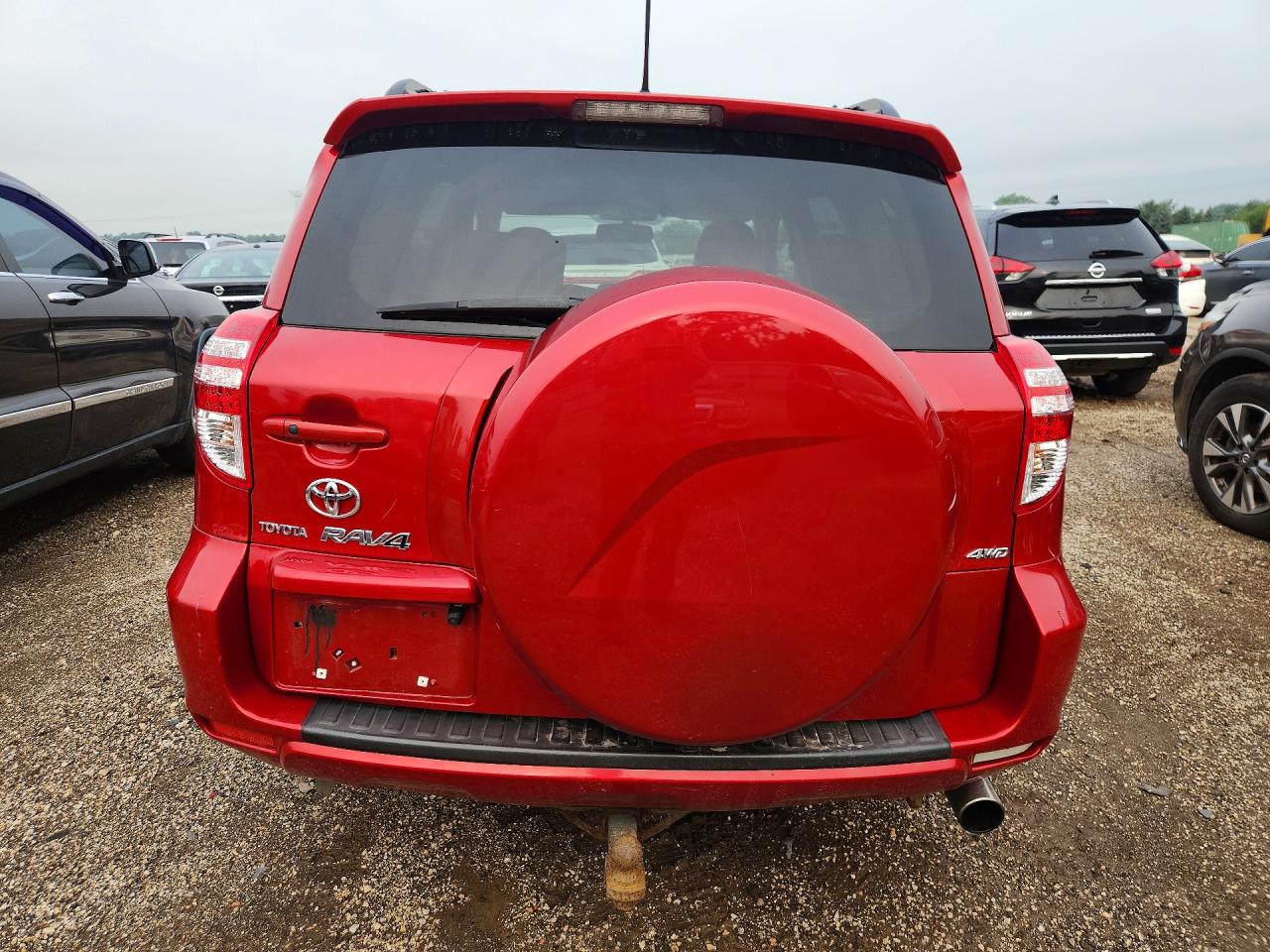 2009 Toyota Rav4 Limited Red vin: JTMBF31V99D000930