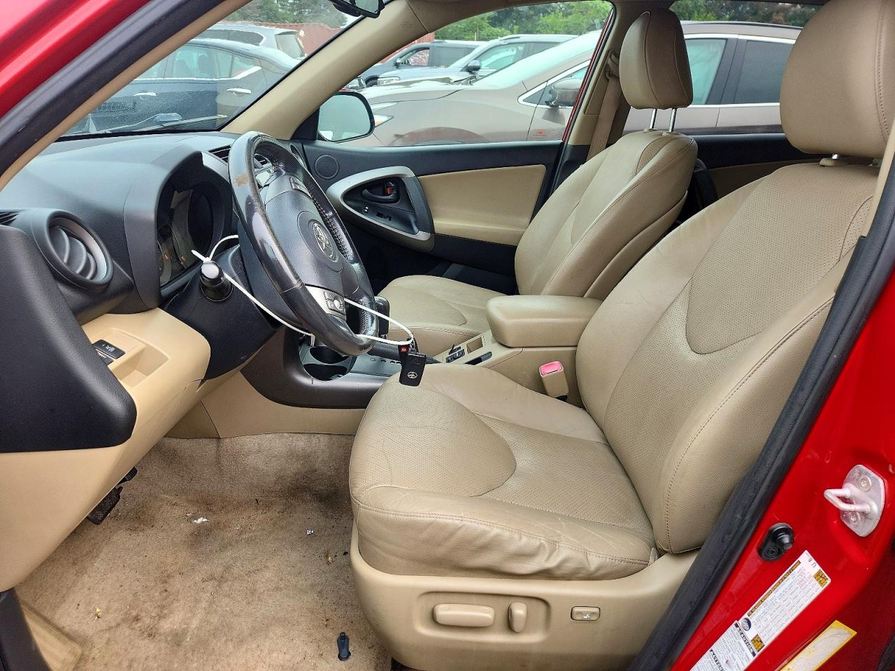 2009 Toyota Rav4 Limited Red vin: JTMBF31V99D000930