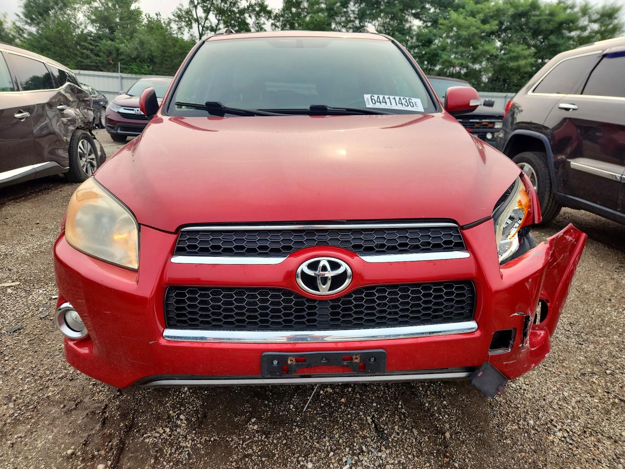 2009 Toyota Rav4 Limited Red vin: JTMBF31V99D000930