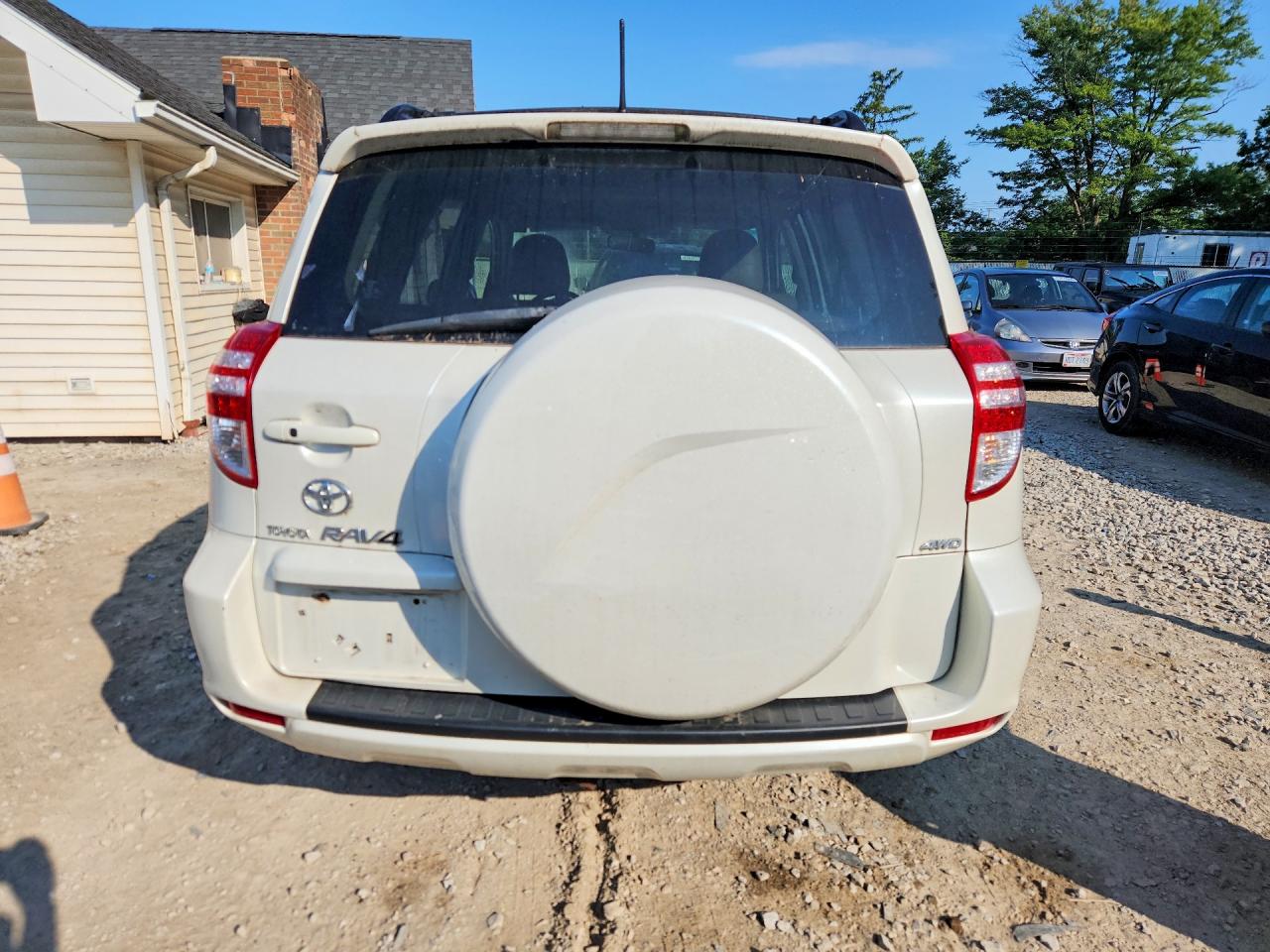 2009 Toyota Rav4 Limited Белый vin: JTMBF31VX95007430