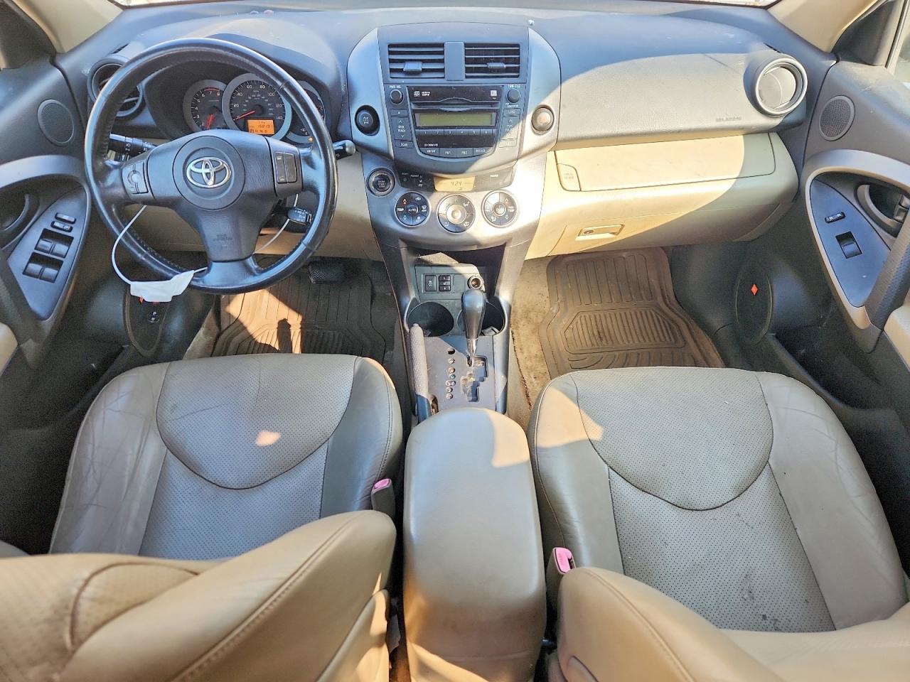 2009 Toyota Rav4 Limited Белый vin: JTMBF31VX95007430