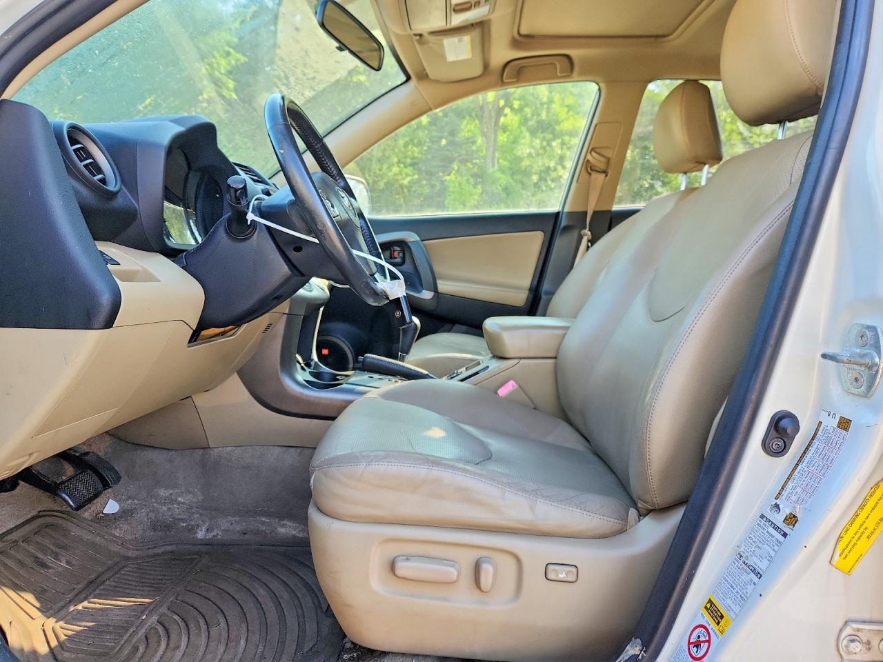 2009 Toyota Rav4 Limited Белый vin: JTMBF31VX95007430