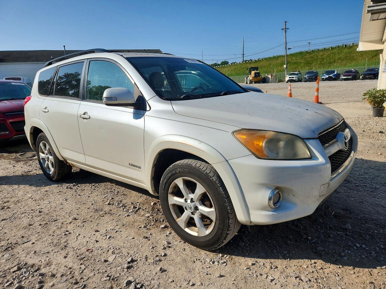 2009 Toyota Rav4 Limited Белый vin: JTMBF31VX95007430