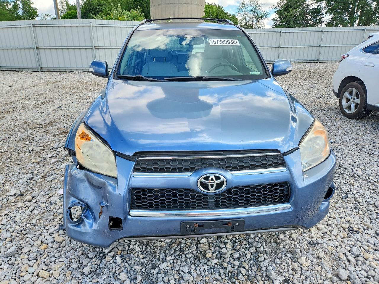 2009 Toyota Rav4 Limited Blue vin: JTMBF31VX9D007143