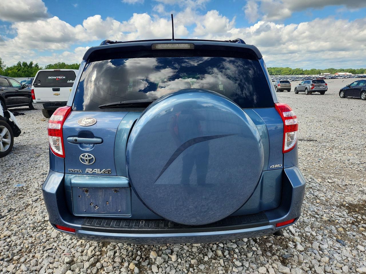 2009 Toyota Rav4 Limited Blue vin: JTMBF31VX9D007143