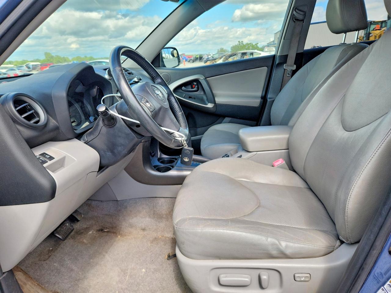 2009 Toyota Rav4 Limited Blue vin: JTMBF31VX9D007143