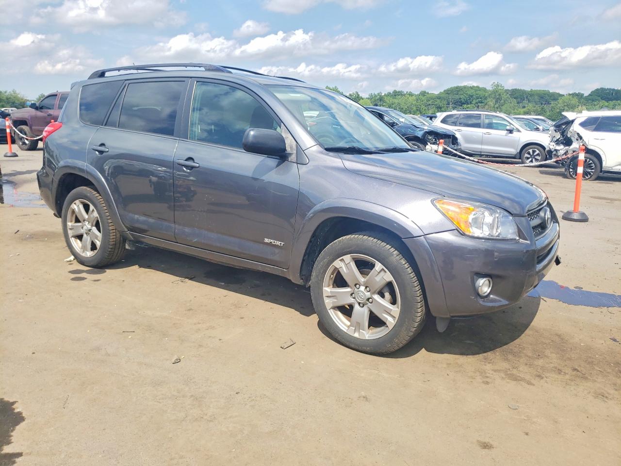2009 Toyota Rav4 Sport Gray vin: JTMBF32V09D013936