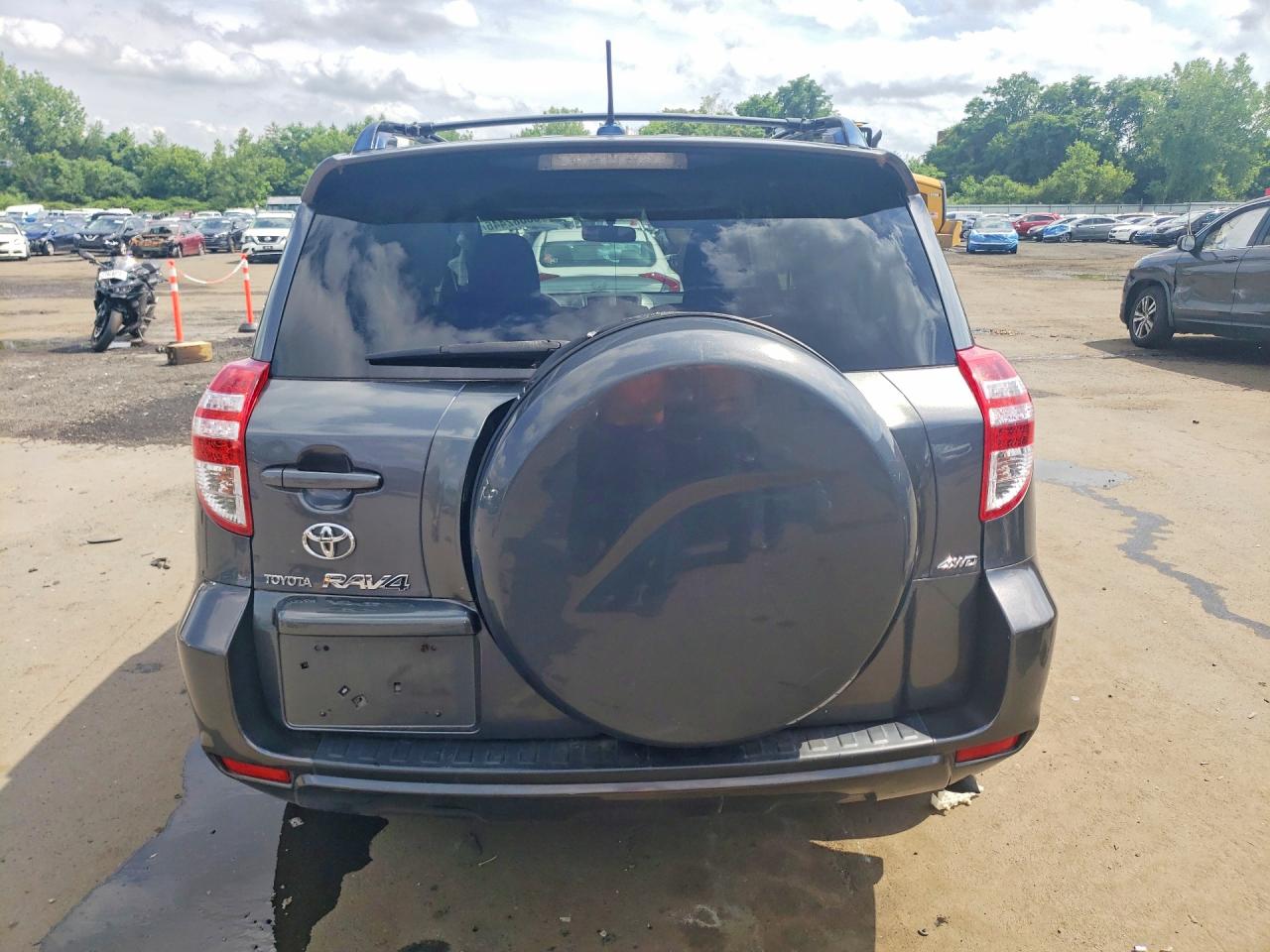 2009 Toyota Rav4 Sport Gray vin: JTMBF32V09D013936