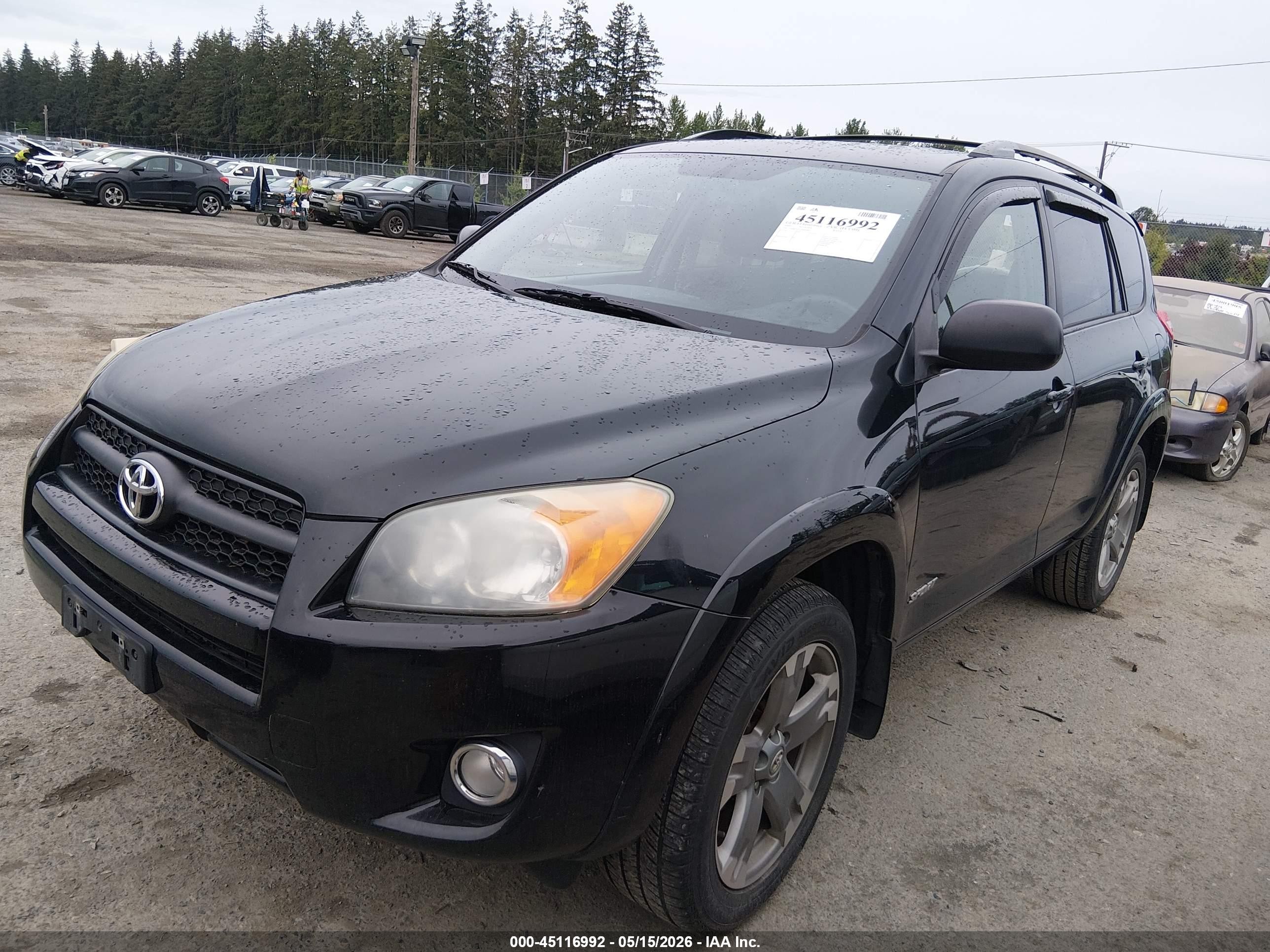 2009 Toyota Rav4 Sport Black vin: JTMBF32V19D003867