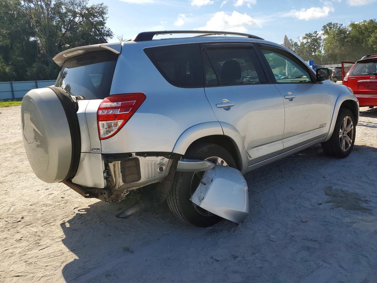 2009 Toyota Rav4 Sport Silver vin: JTMBF32V49D017505