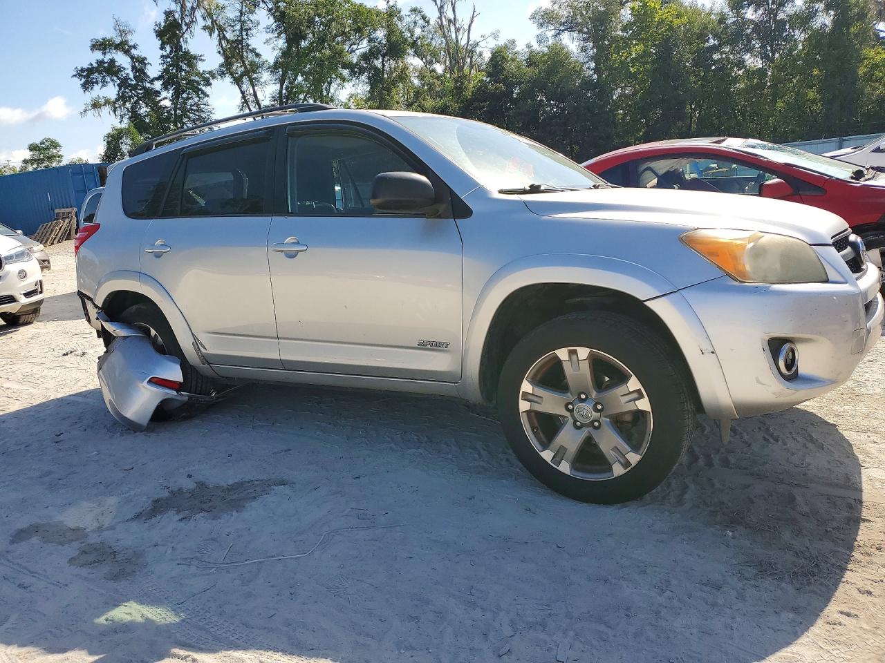 2009 Toyota Rav4 Sport Silver vin: JTMBF32V49D017505