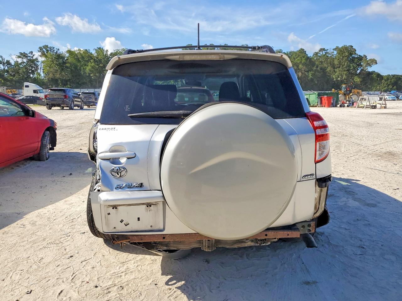 2009 Toyota Rav4 Sport Silver vin: JTMBF32V49D017505