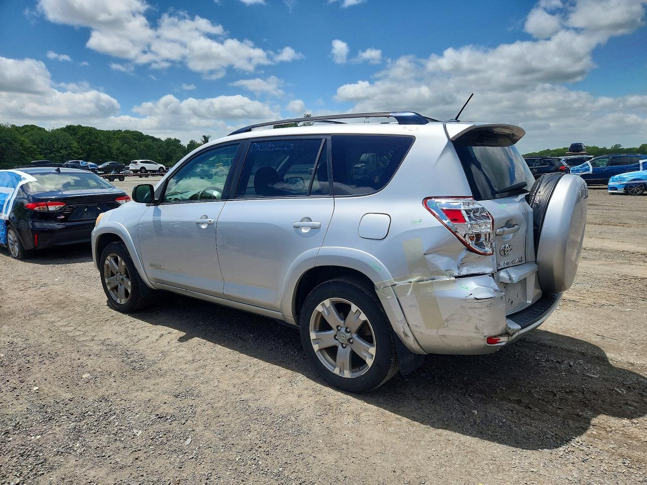 2009 Toyota Rav4 Sport Silver vin: JTMBF32V69D011463