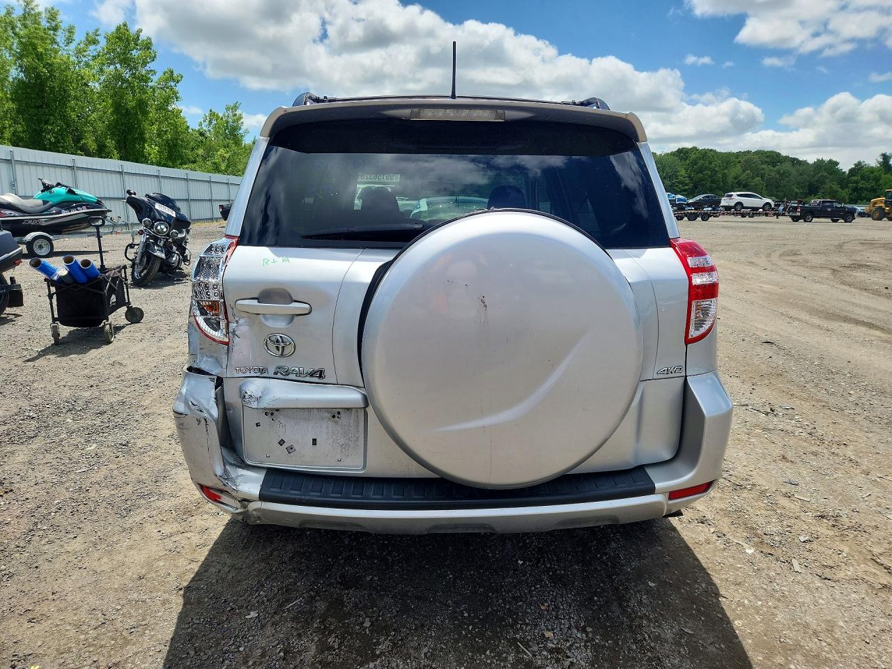 2009 Toyota Rav4 Sport Silver vin: JTMBF32V69D011463
