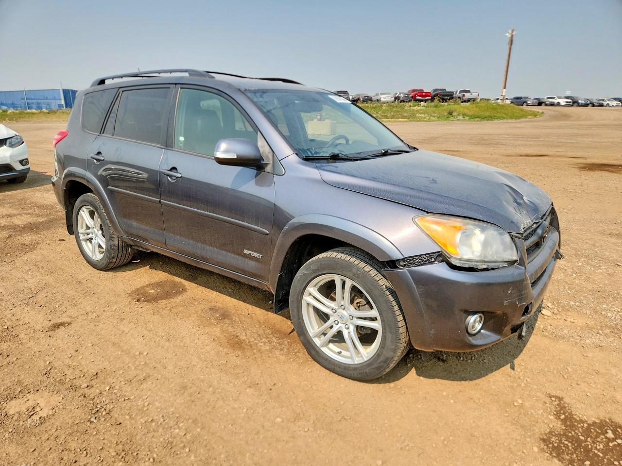2009 Toyota Rav4 Sport Gray vin: JTMBF32V995003349