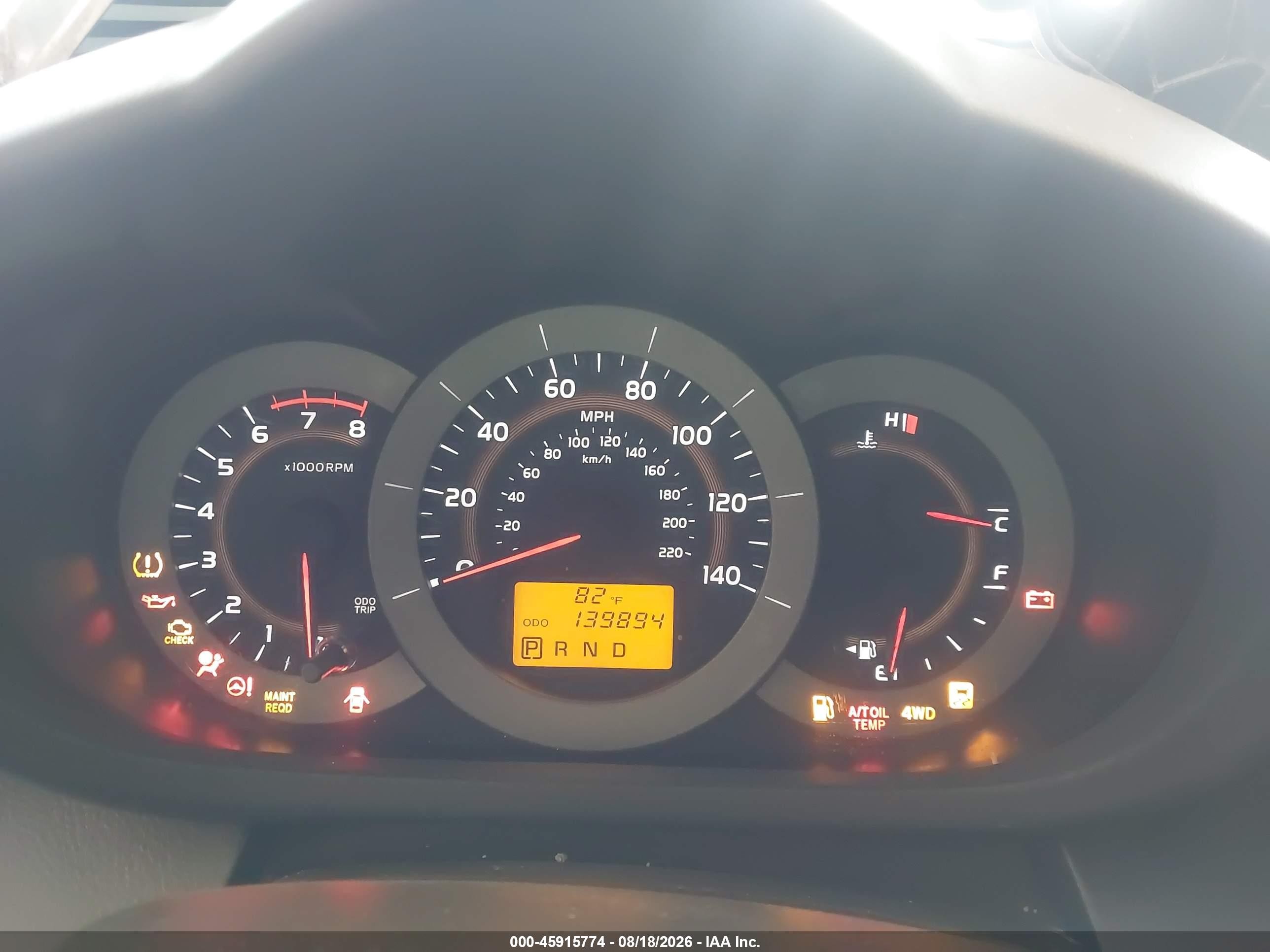 2009 Toyota Rav4 Sport Red vin: JTMBF32VX9D017248