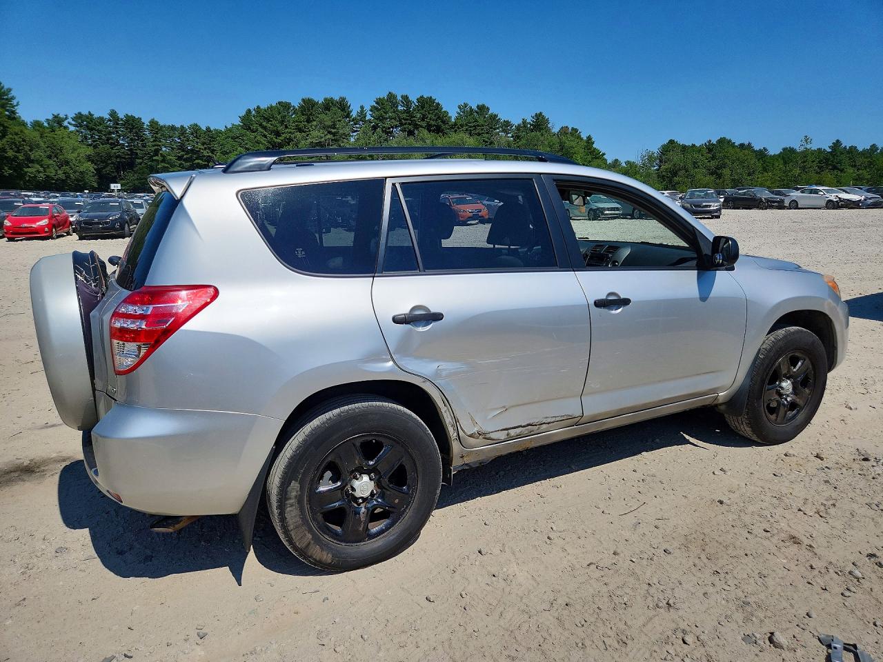 2009 Toyota Rav4 Base Silver vin: JTMBF33V095006414