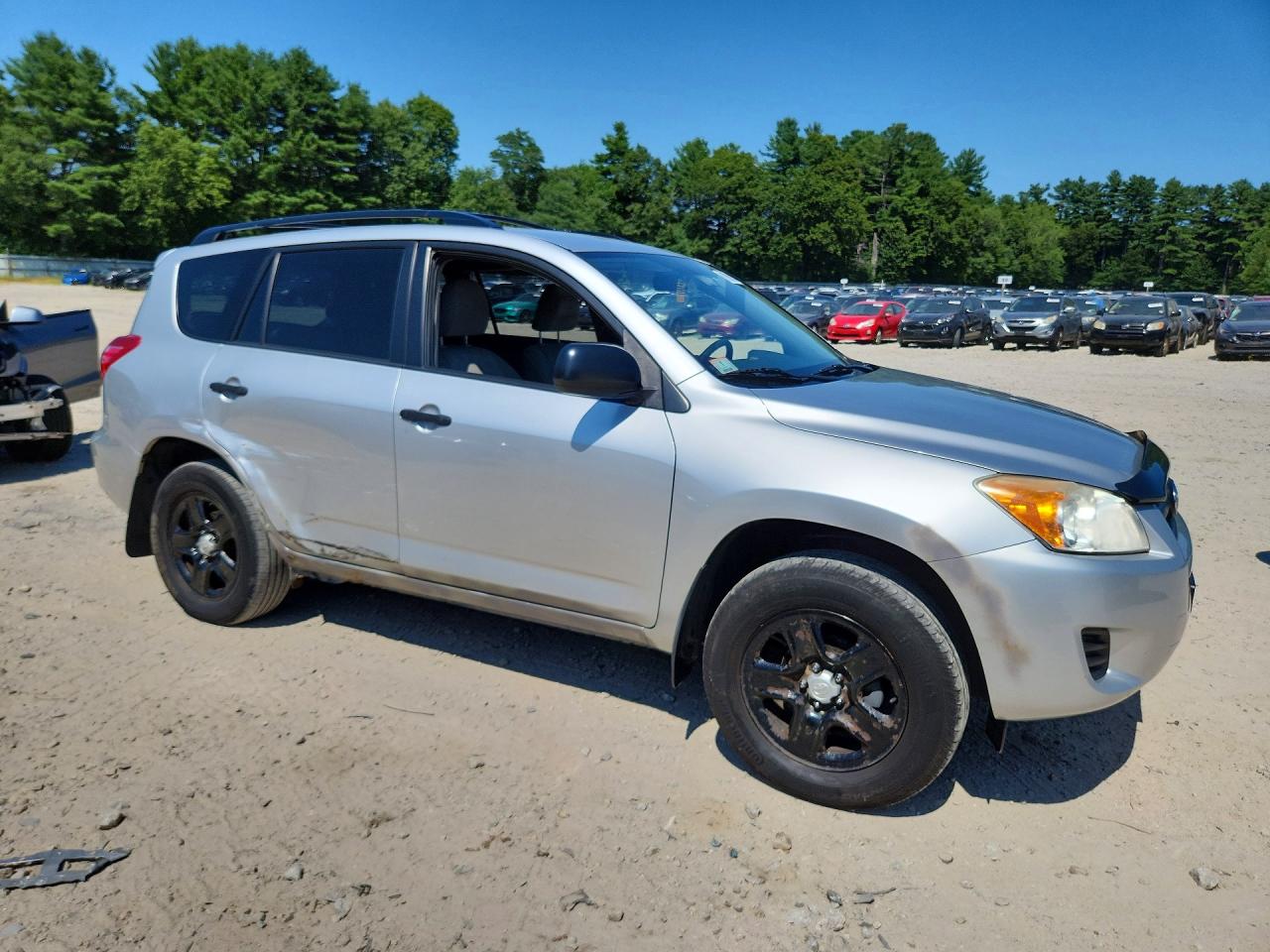 2009 Toyota Rav4 Base Silver vin: JTMBF33V095006414