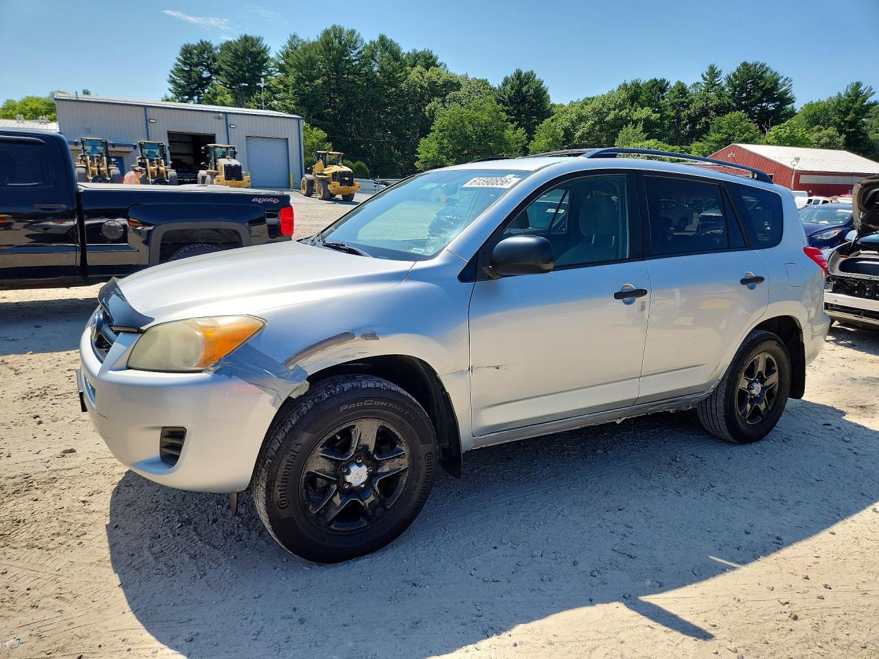 2009 Toyota Rav4 Base Silver vin: JTMBF33V095006414