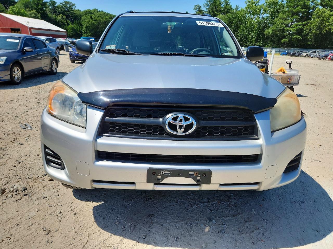 2009 Toyota Rav4 Base Silver vin: JTMBF33V095006414