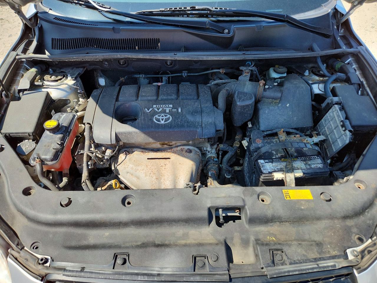 2009 Toyota Rav4 Base Silver vin: JTMBF33V095006414