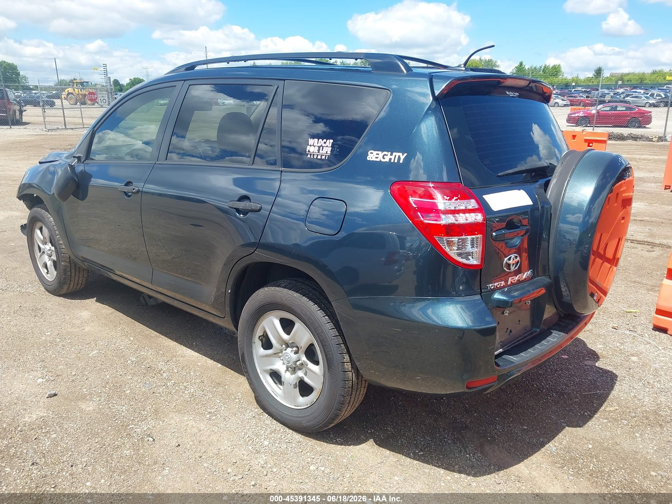 2009 Toyota Rav4   Синий vin: JTMBF33V095013279