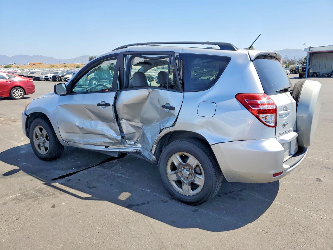 2009 Toyota Rav4 Base Silver vin: JTMBF33V095013847