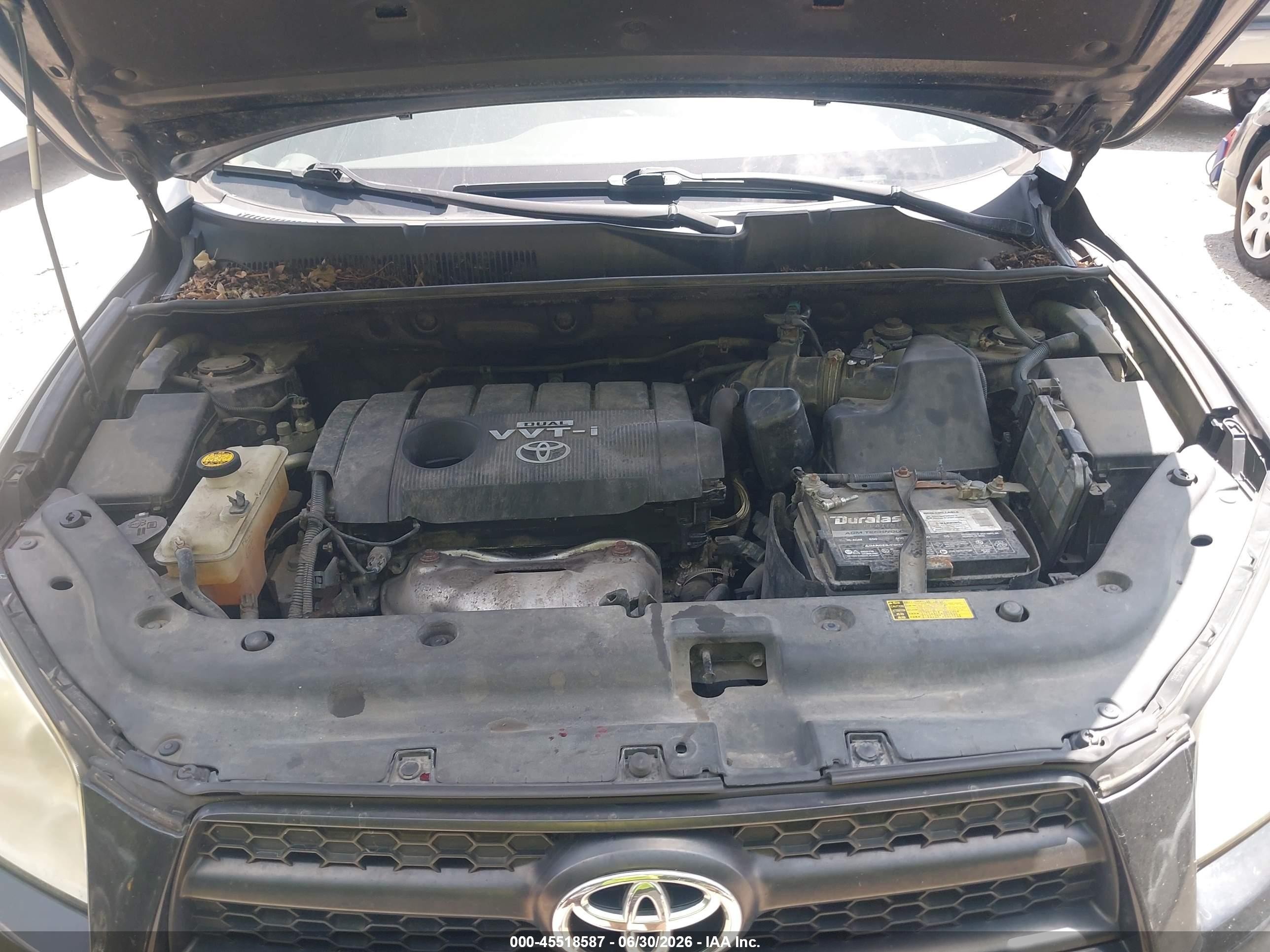 2009 Toyota Rav4   Black vin: JTMBF33V095017154