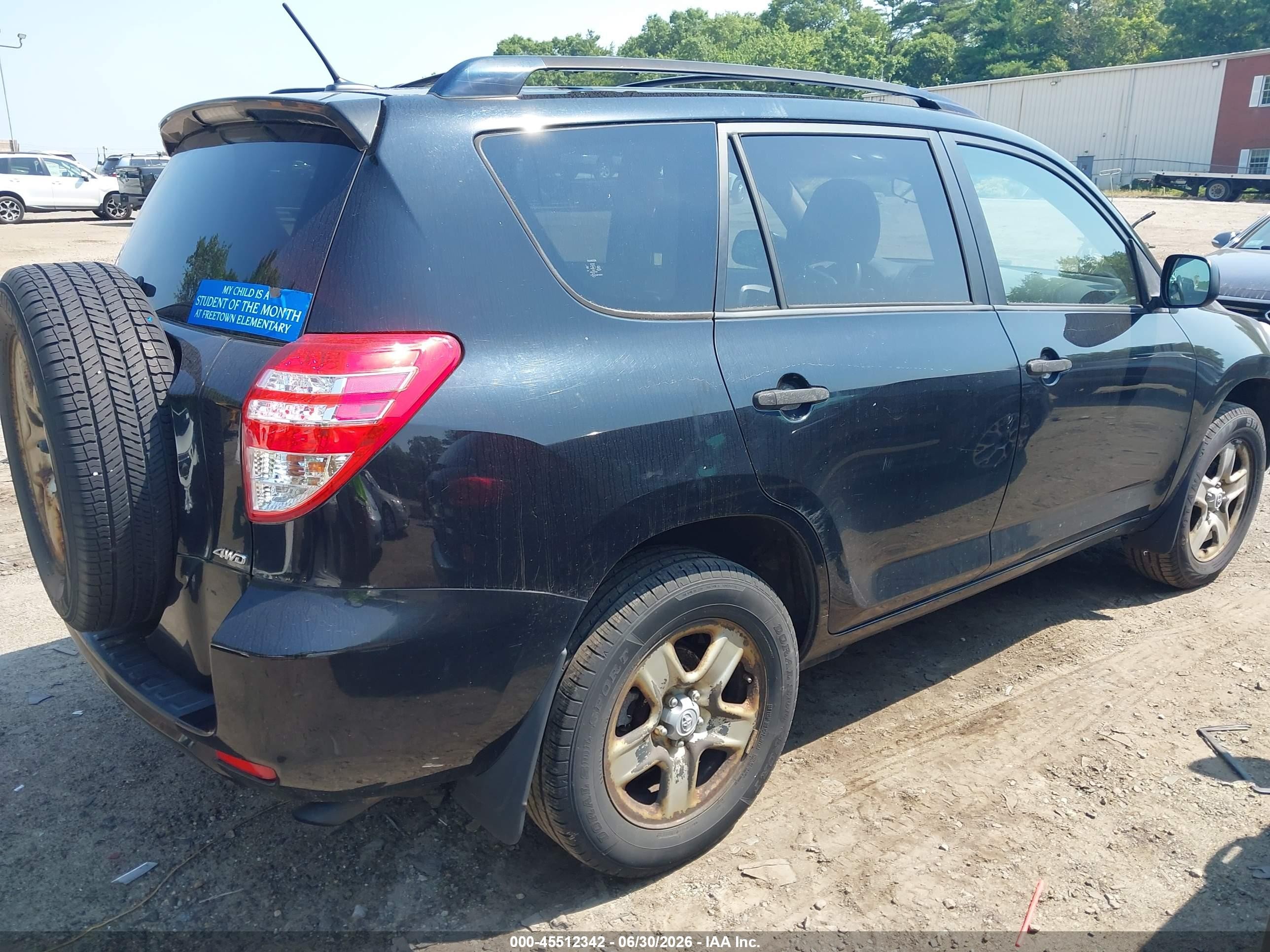 2009 Toyota Rav4   Black vin: JTMBF33V09D018830