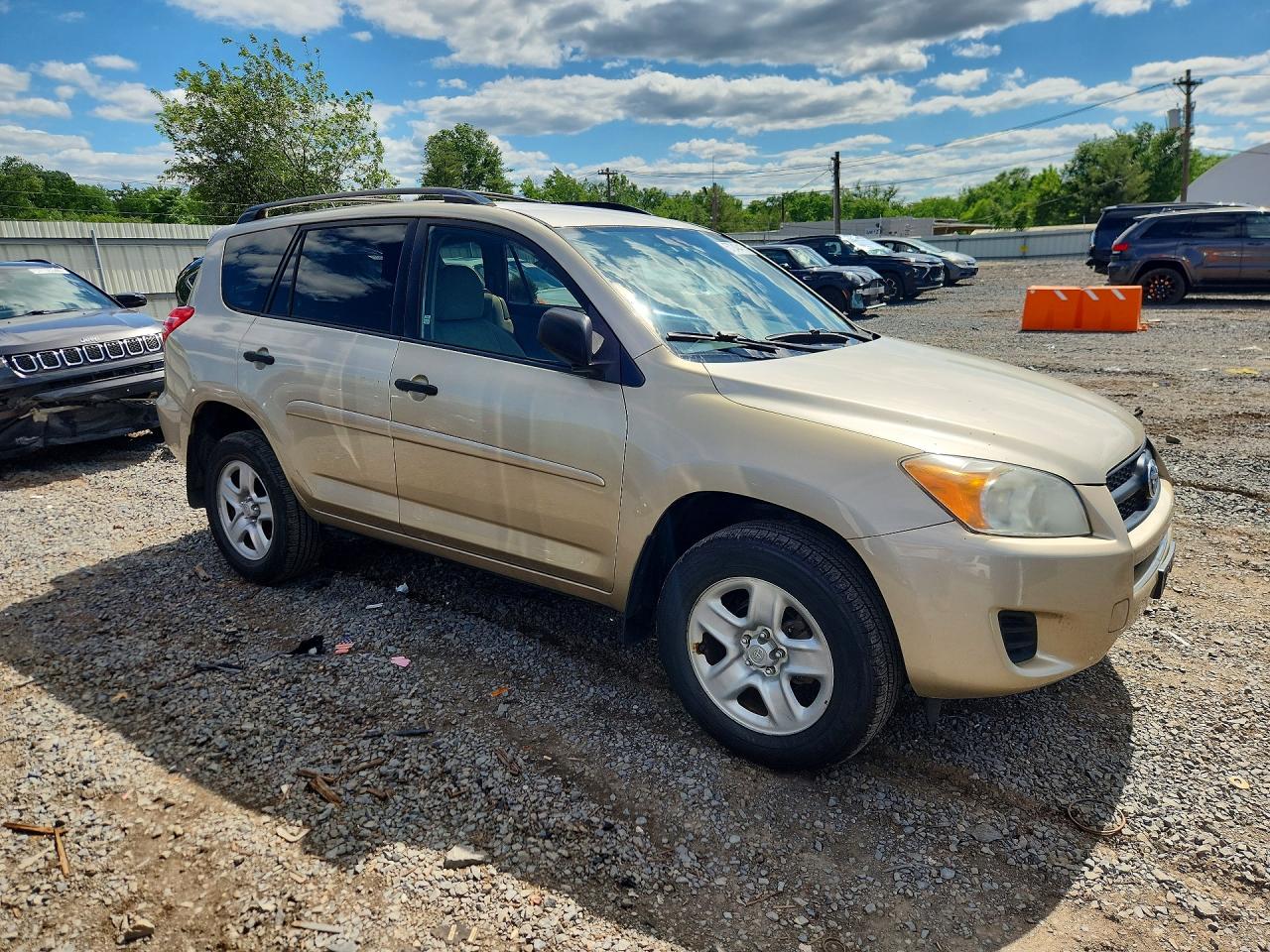 2009 Toyota Rav4 Base Gold vin: JTMBF33V195006390