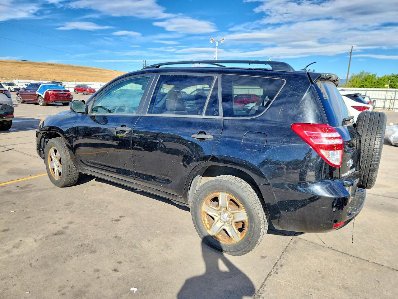 2009 Toyota Rav4 Base Black vin: JTMBF33V19D006105