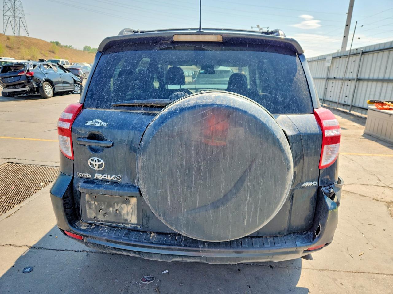 2009 Toyota Rav4 Base Green vin: JTMBF33V295011422