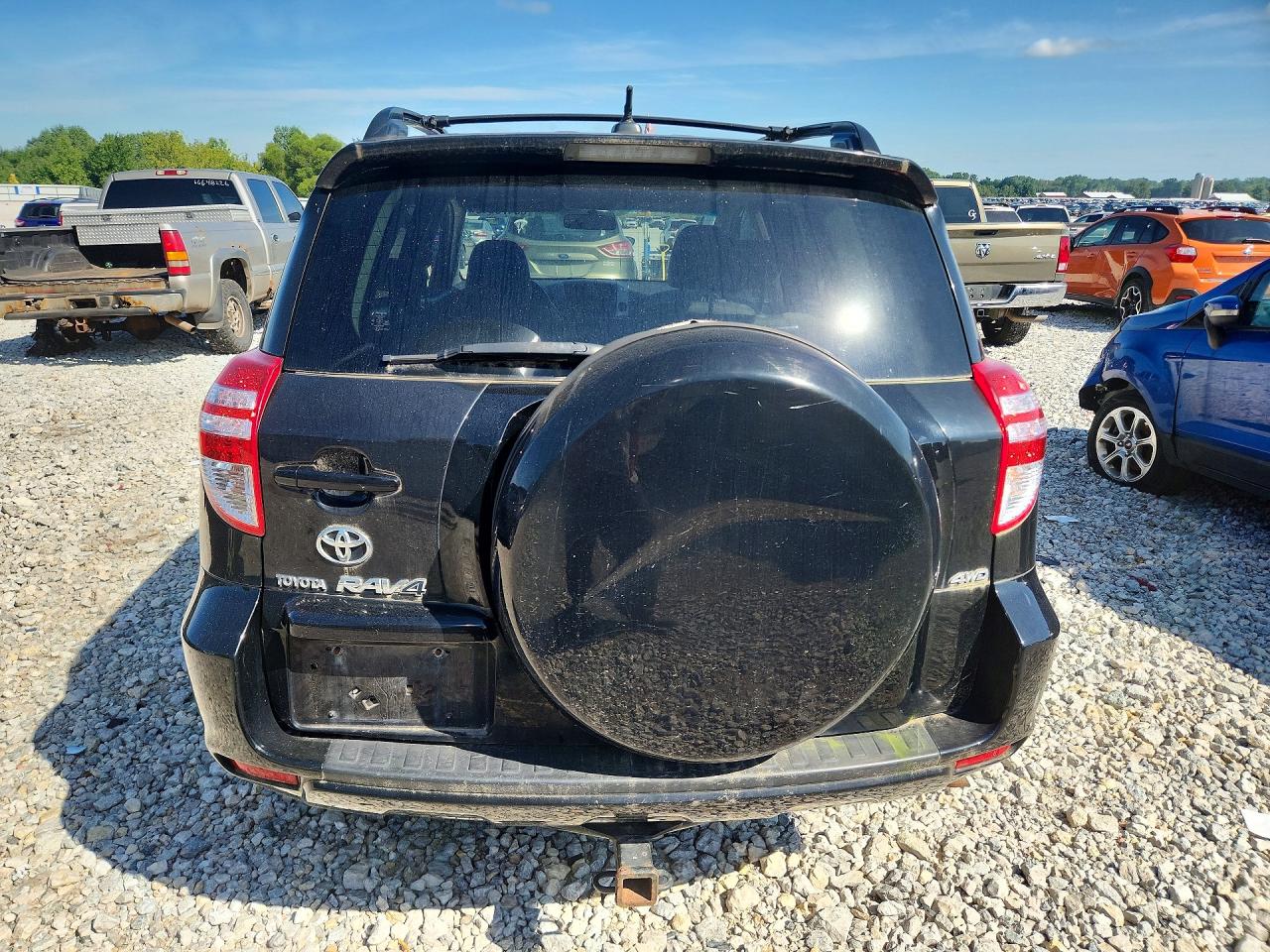 2009 Toyota Rav4 Base Black vin: JTMBF33V295014787