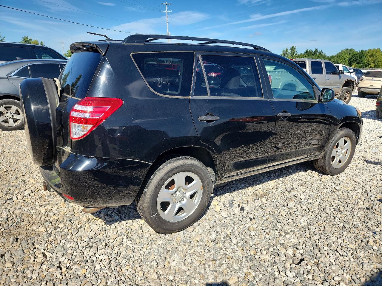 2009 Toyota Rav4 Base Black vin: JTMBF33V295014787