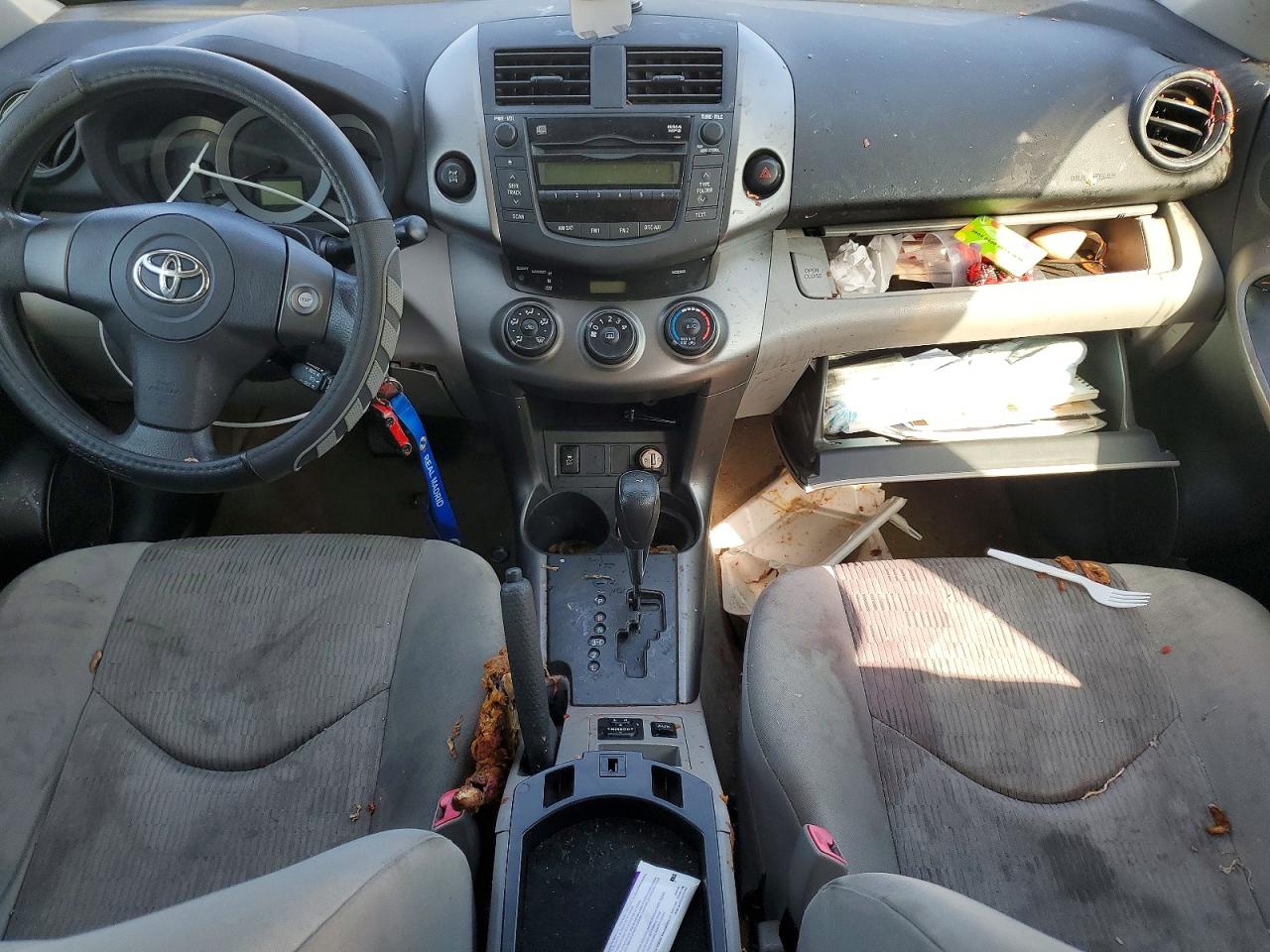 2009 Toyota Rav 4 White vin: JTMBF33V29D016058