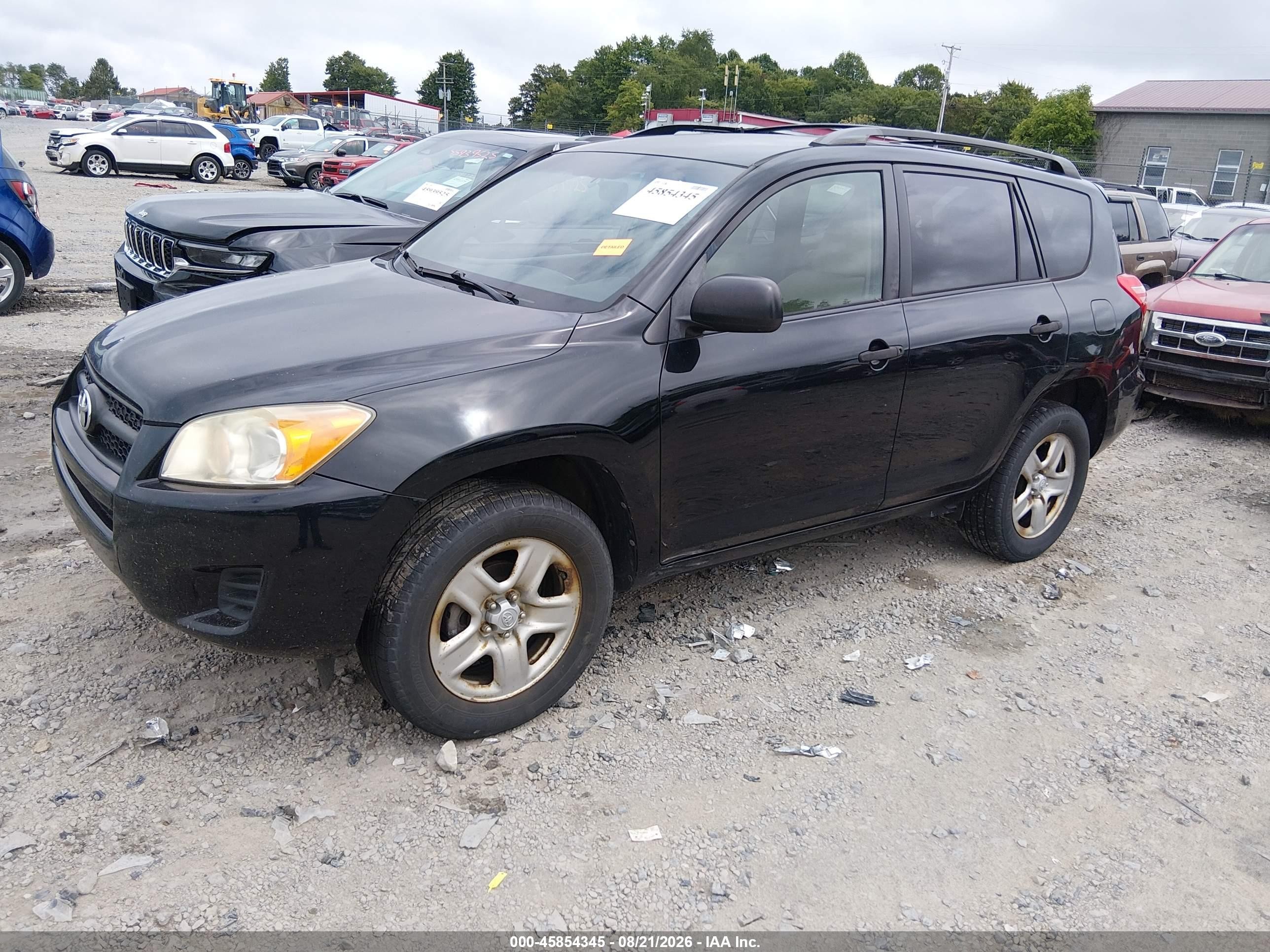 2009 Toyota Rav4   Black vin: JTMBF33V29D018635