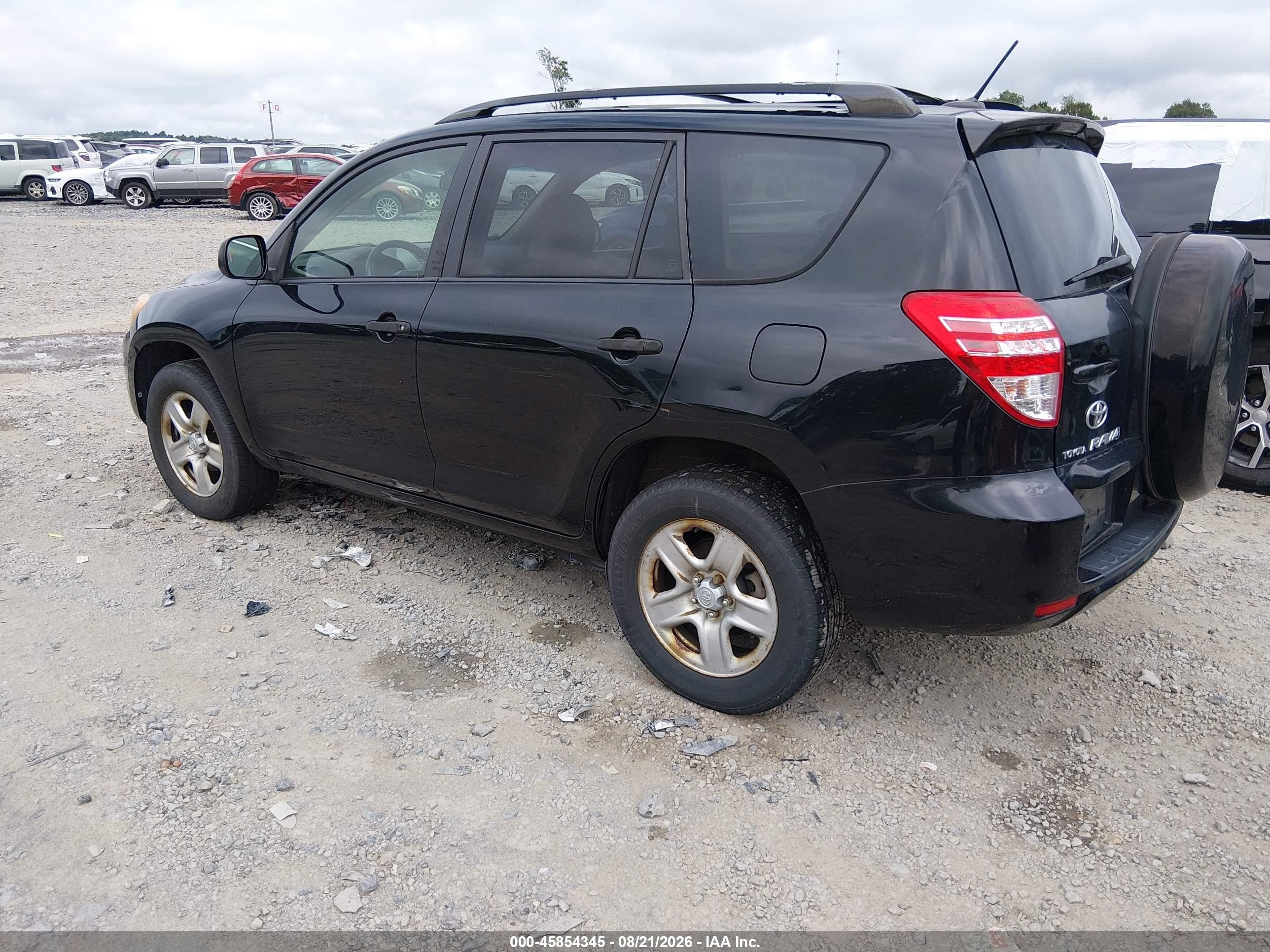2009 Toyota Rav4   Black vin: JTMBF33V29D018635