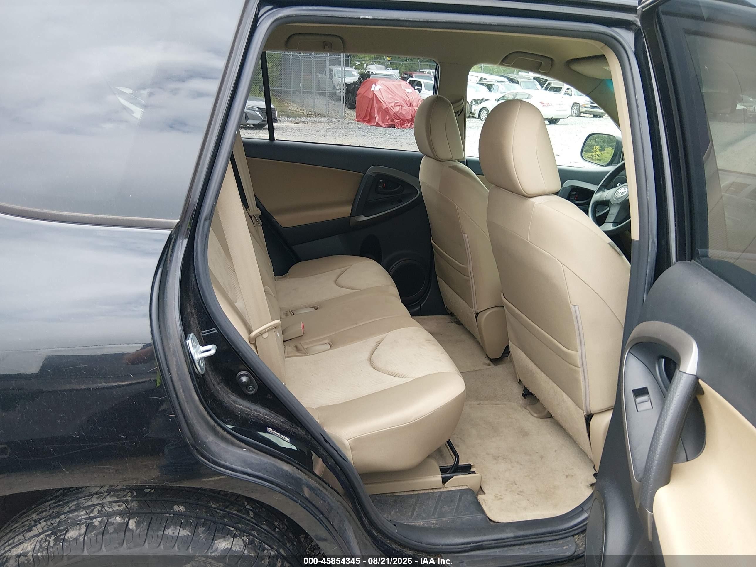 2009 Toyota Rav4   Black vin: JTMBF33V29D018635