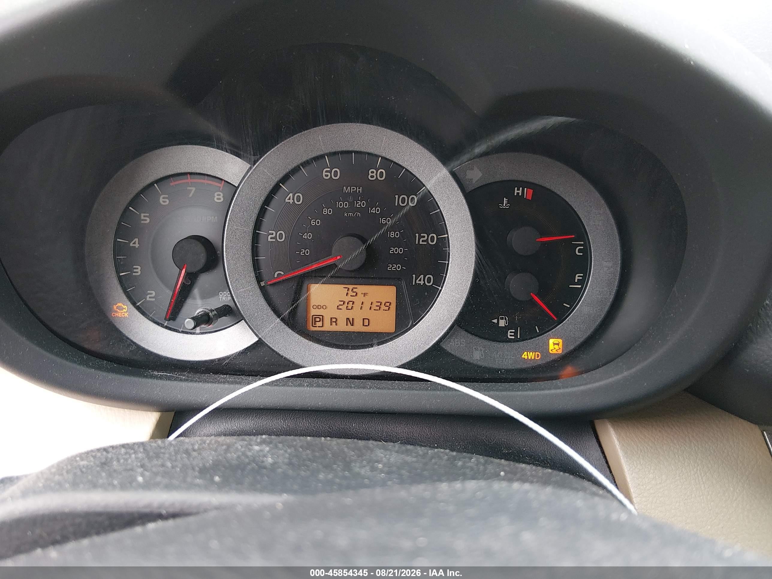 2009 Toyota Rav4   Black vin: JTMBF33V29D018635