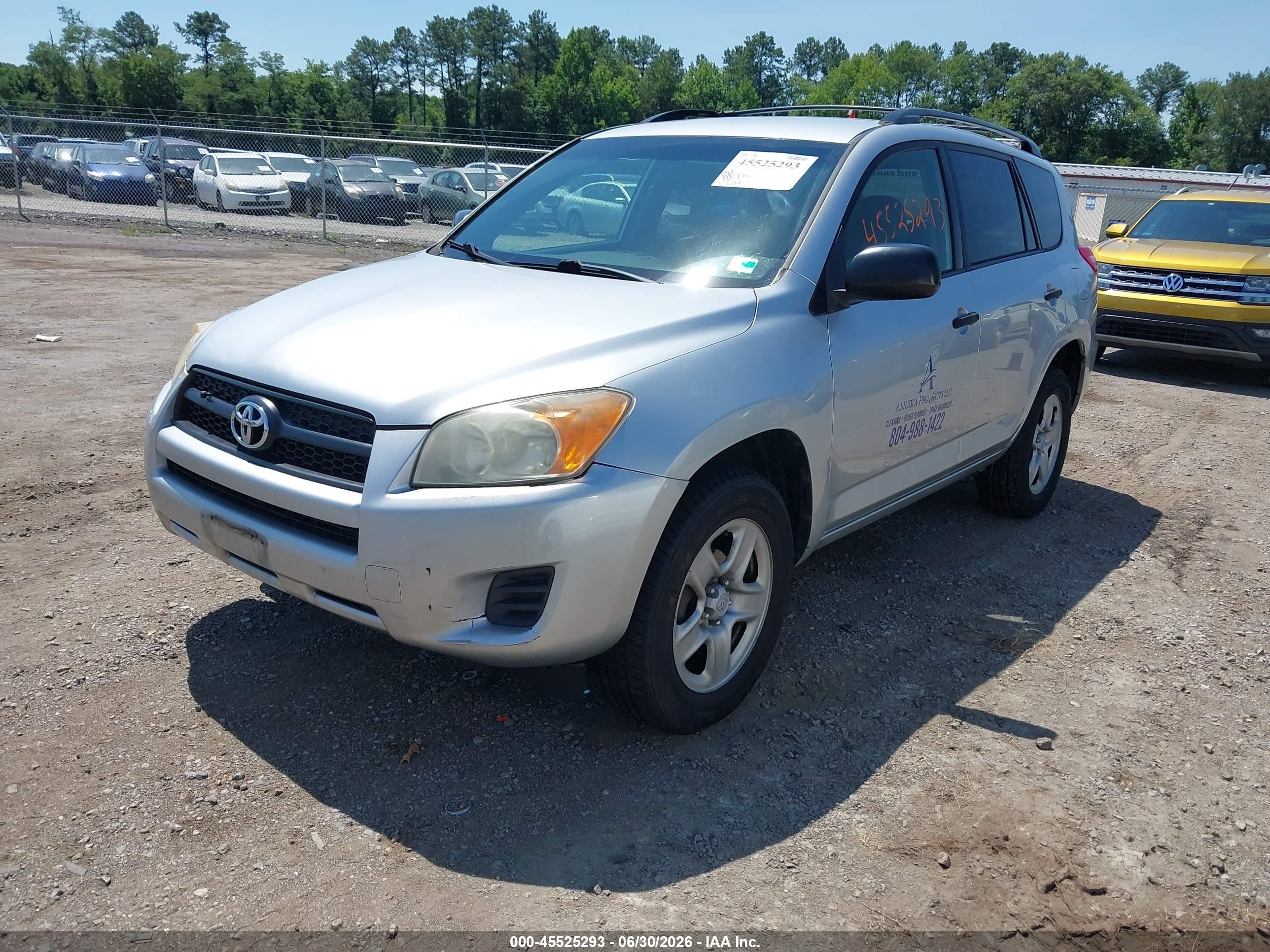 2009 Toyota Rav4   Silver vin: JTMBF33V395002101